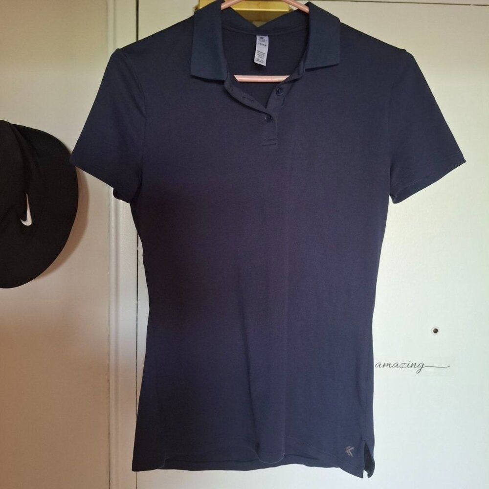 Kyodan Women's Navy Golf Polo Shirt - Sz XS/TP